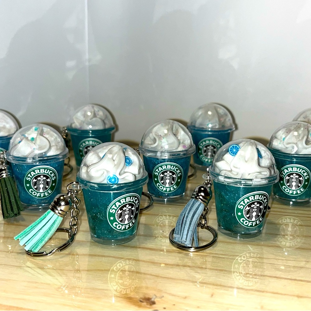 Starbucks Inspired keychain